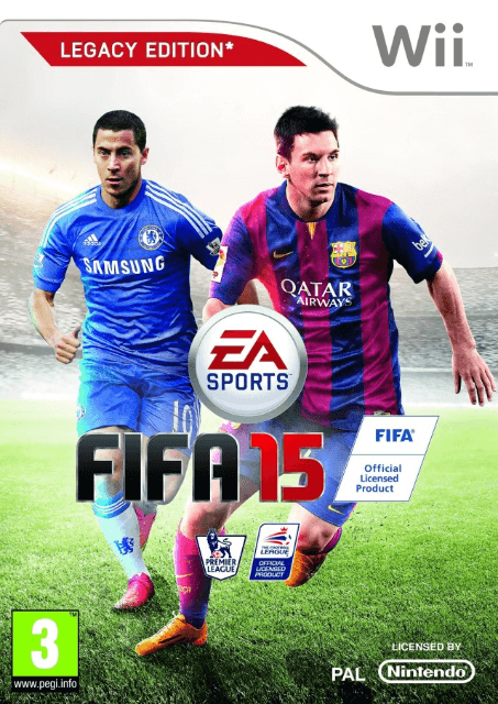 FIFA 15 box art for Wii